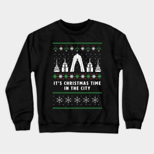 New York Ugly Christmas Sweater Crewneck Sweatshirt